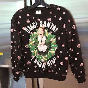 💕ELF💕 Holiday Christmas Sweater ~ OMG Santa!